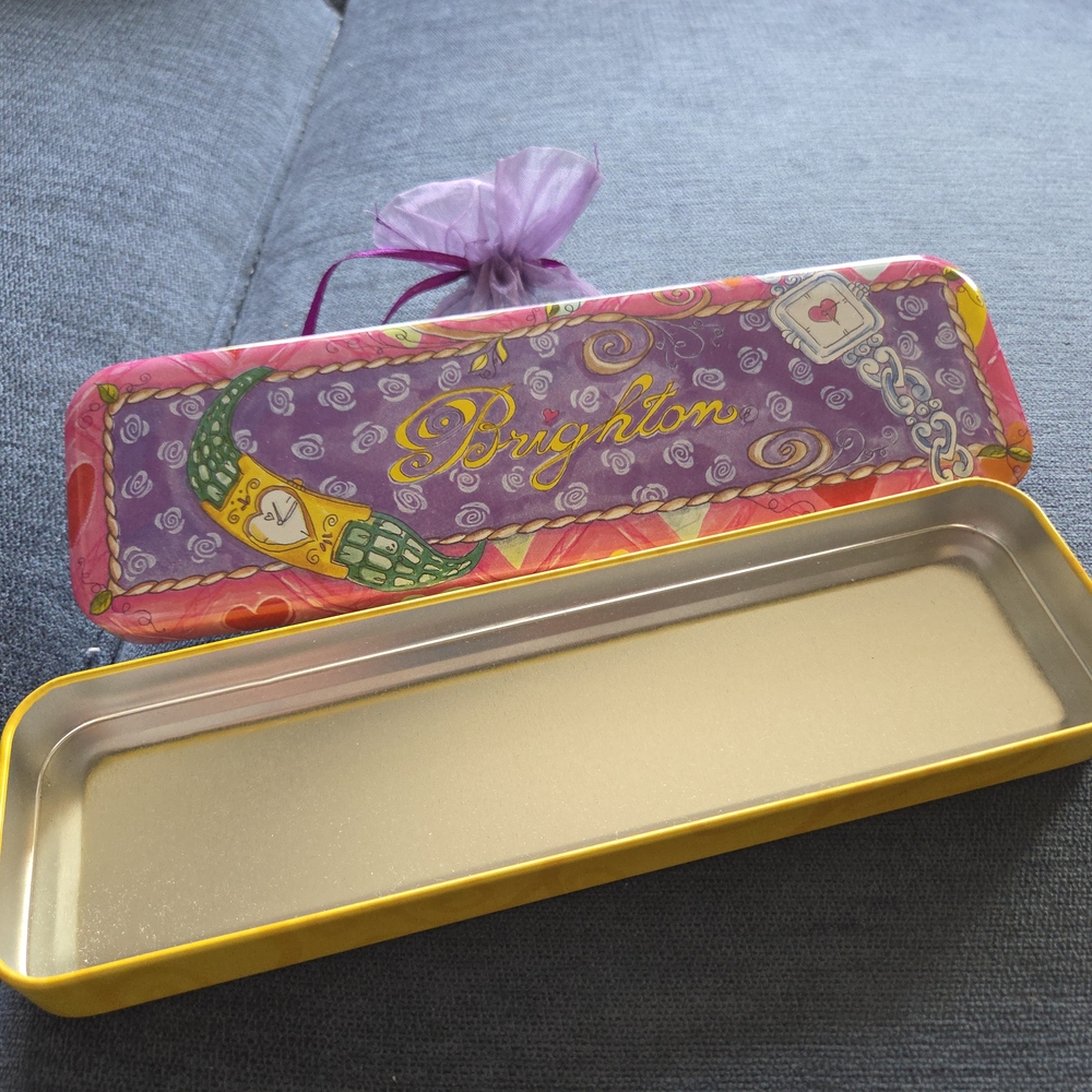 Brighton Multicolor Jewelry Tin